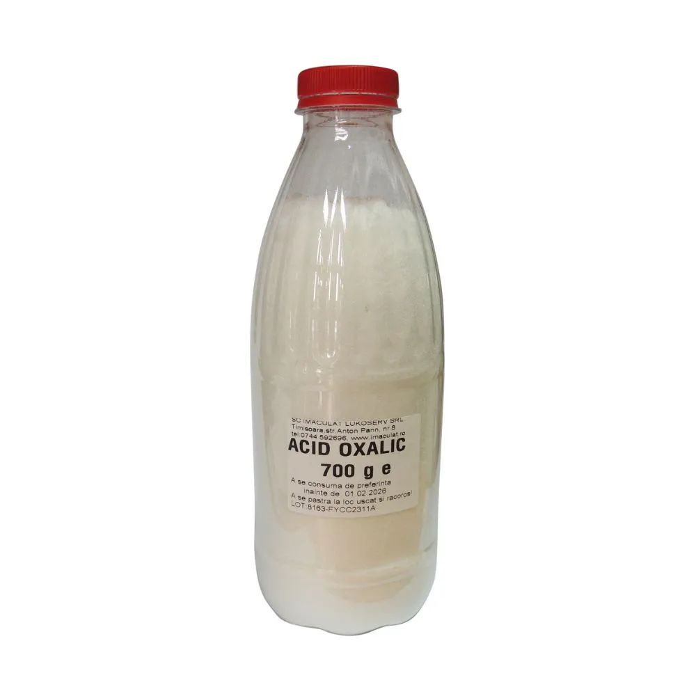 Acid oxalic 99% 700g pentru tratamente antivarroa