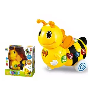 Albina muzicala pe roti, cu lumini si sunet.