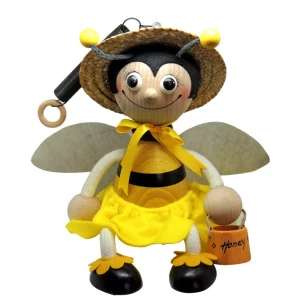 Albina din lemn cu arc, mare - fata