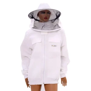 Bluza apicola Premium, alba