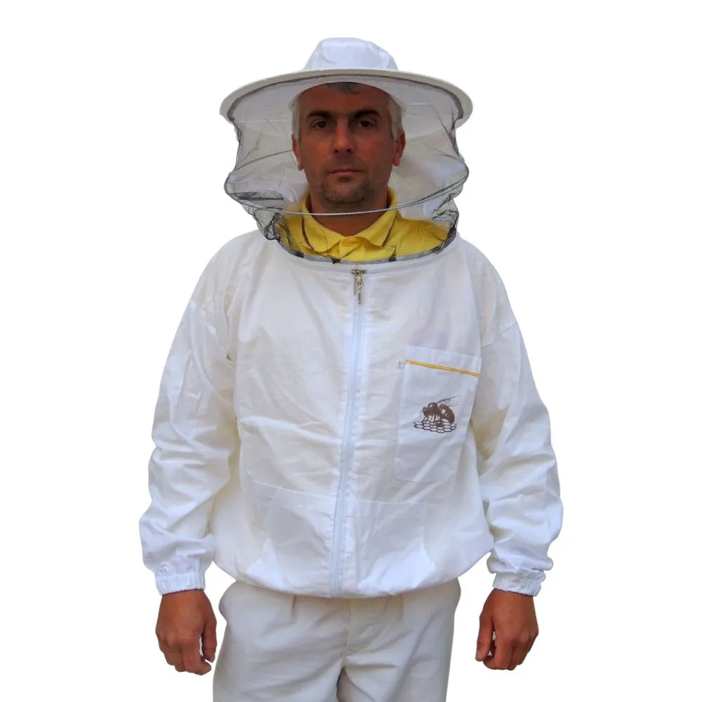 Bluza adult cu fermoar, bumbac subtire