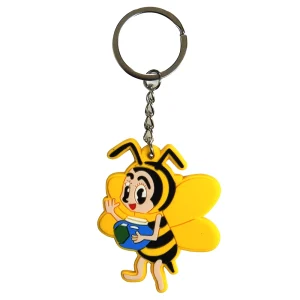 Breloc cu albinuta, silicon - mod.2