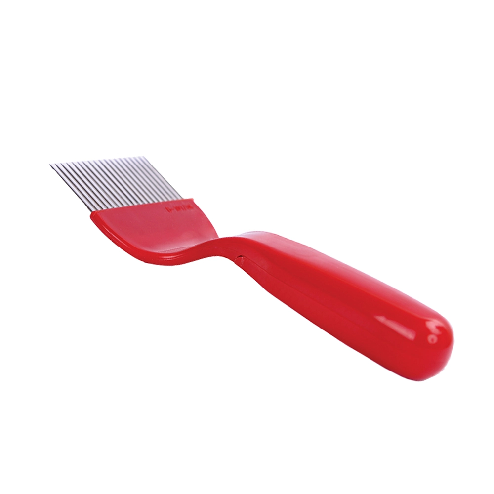 Furculita apicola cu dinti inox, maner gros