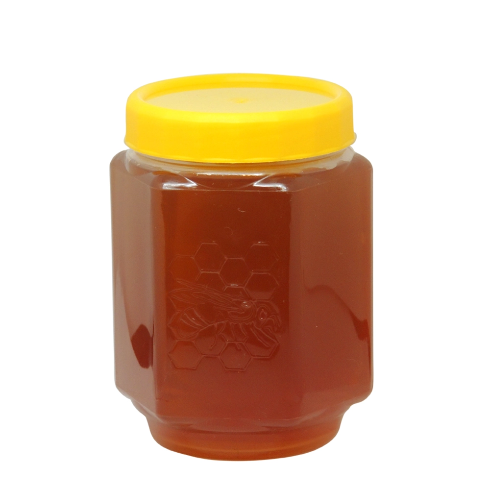 Borcan PP 720ml - hexagonal