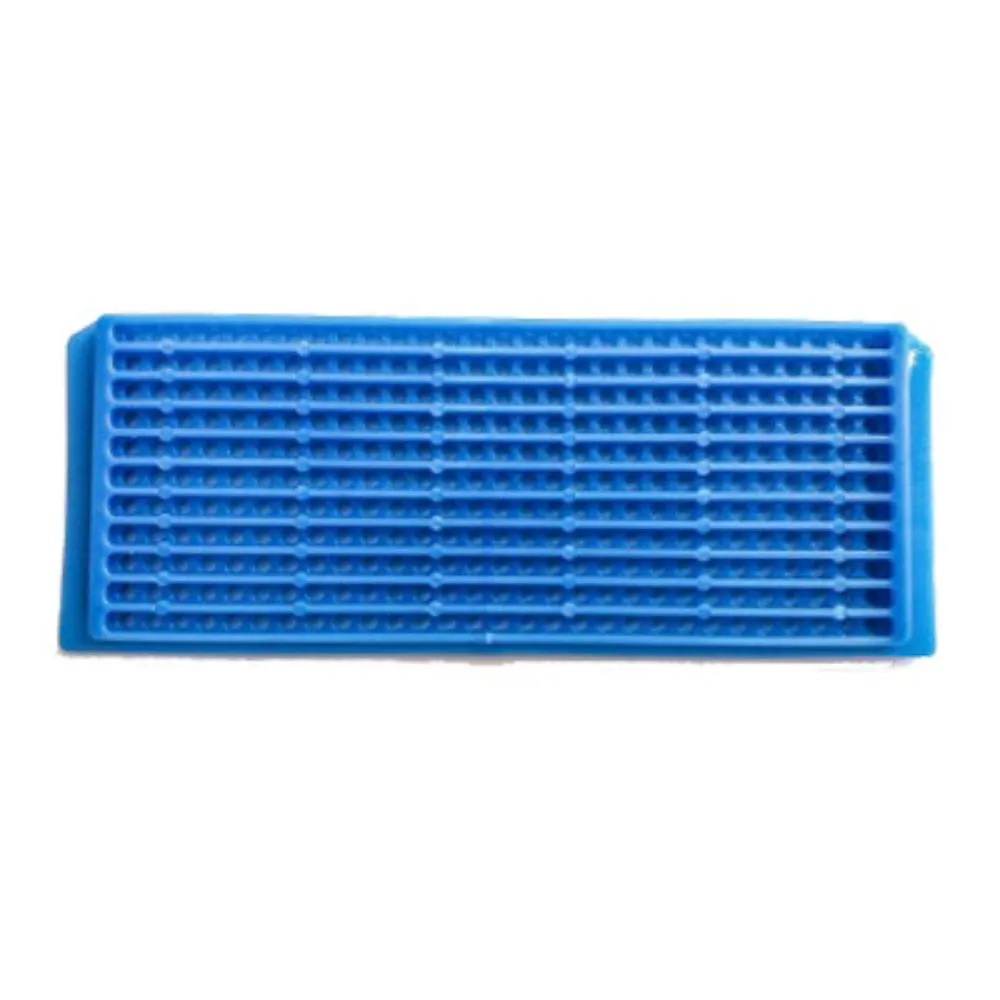 Placa activa colector polen, mica