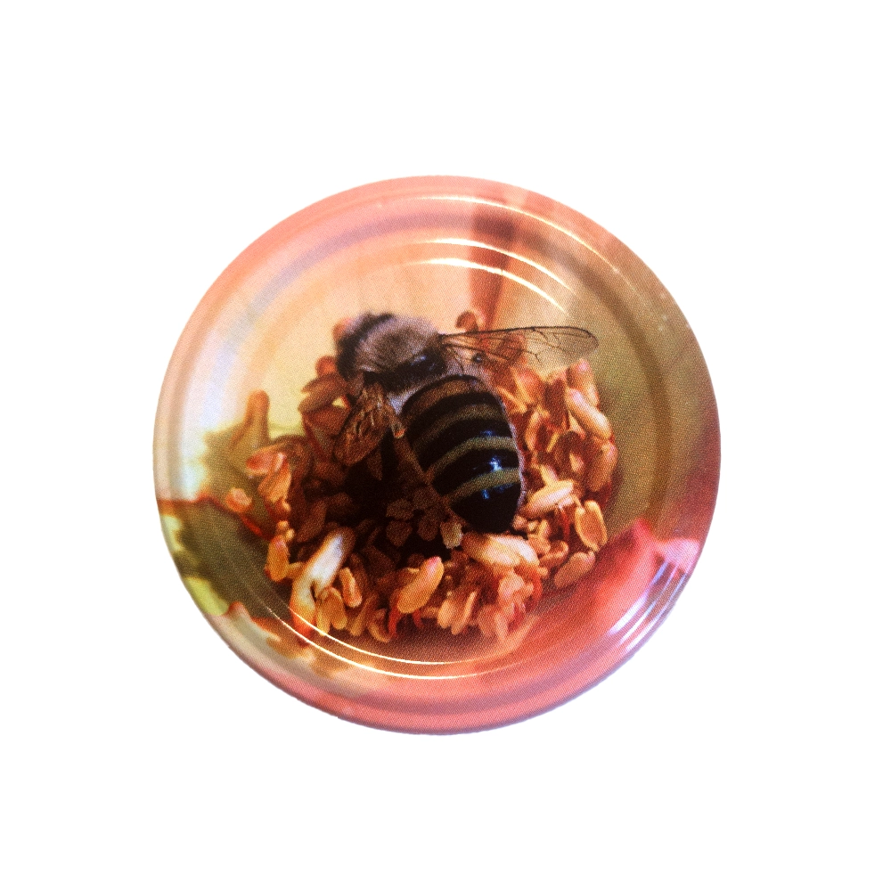 Capac 63mm - Floare roz