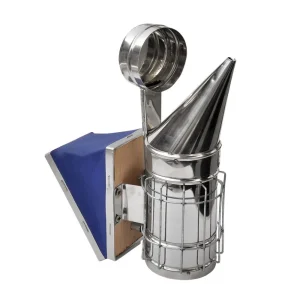 Afumator cu doua capace, inox