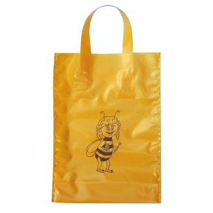 Punga cadou 1kg - Galbena cu albina apiluk