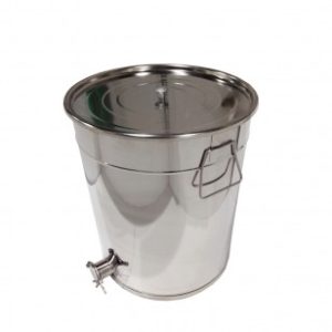 Bidon inox 57l, canea inox apiluk