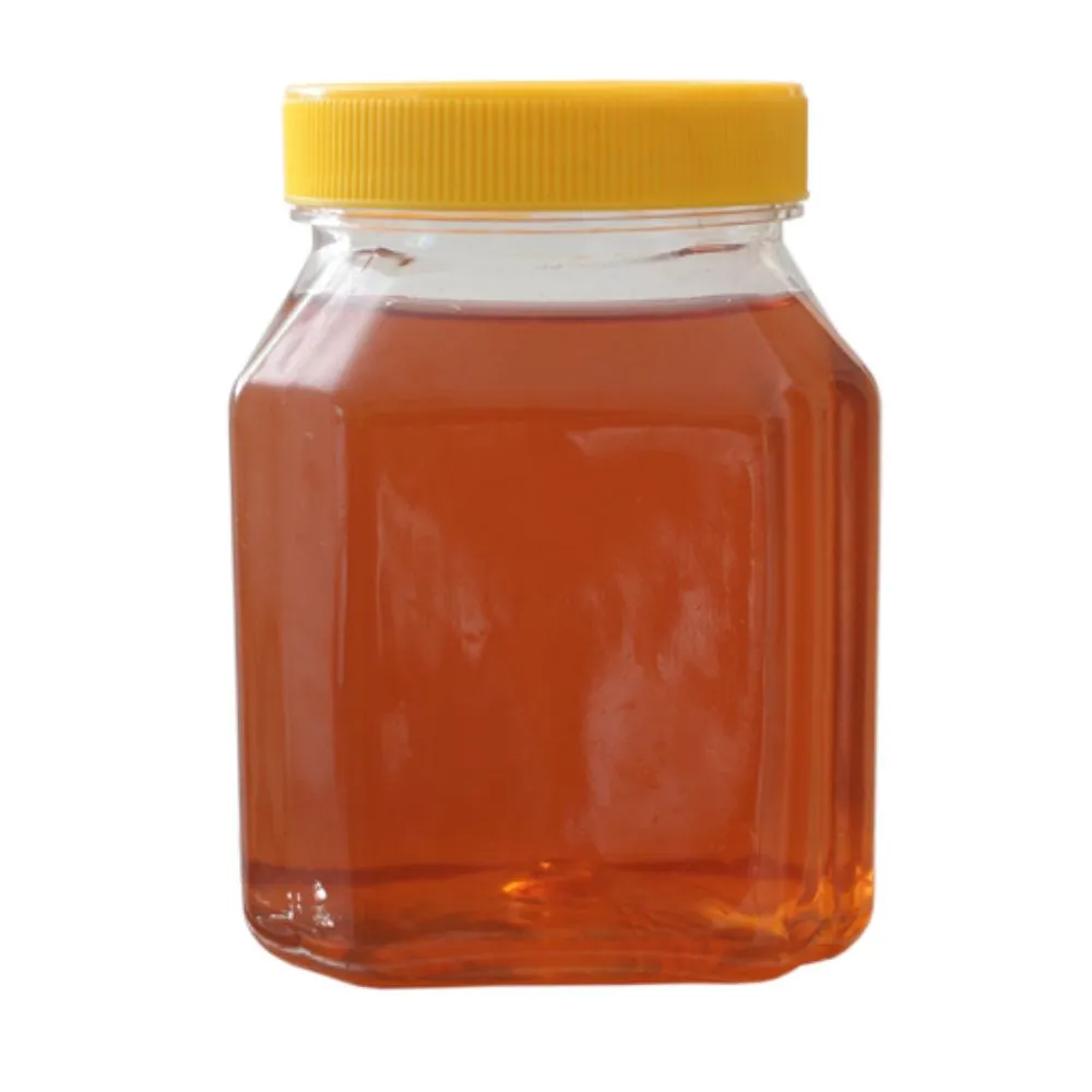Borcan plastic PET 370ml - patrat