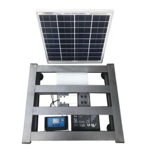 Cantar electronic cu SMS si panou solar