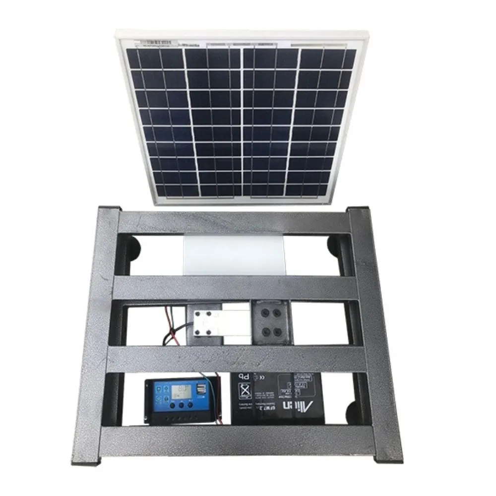 Cantar electronic cu SMS si panou solar