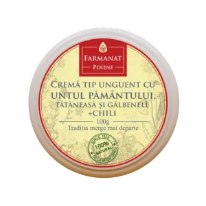 Crema cu Untul Pamantului, Tataneasa, Galbenele si Chilli, 100g