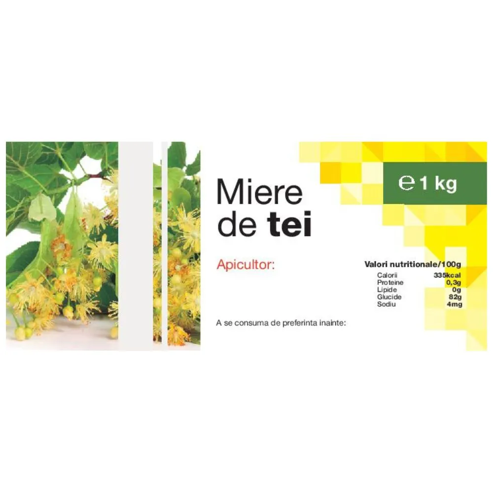 Etichete Apiluk, la rola - Tei 0,5kg