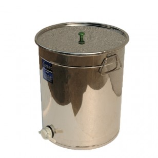 Bidon inox 40l, canea plastic apiluk