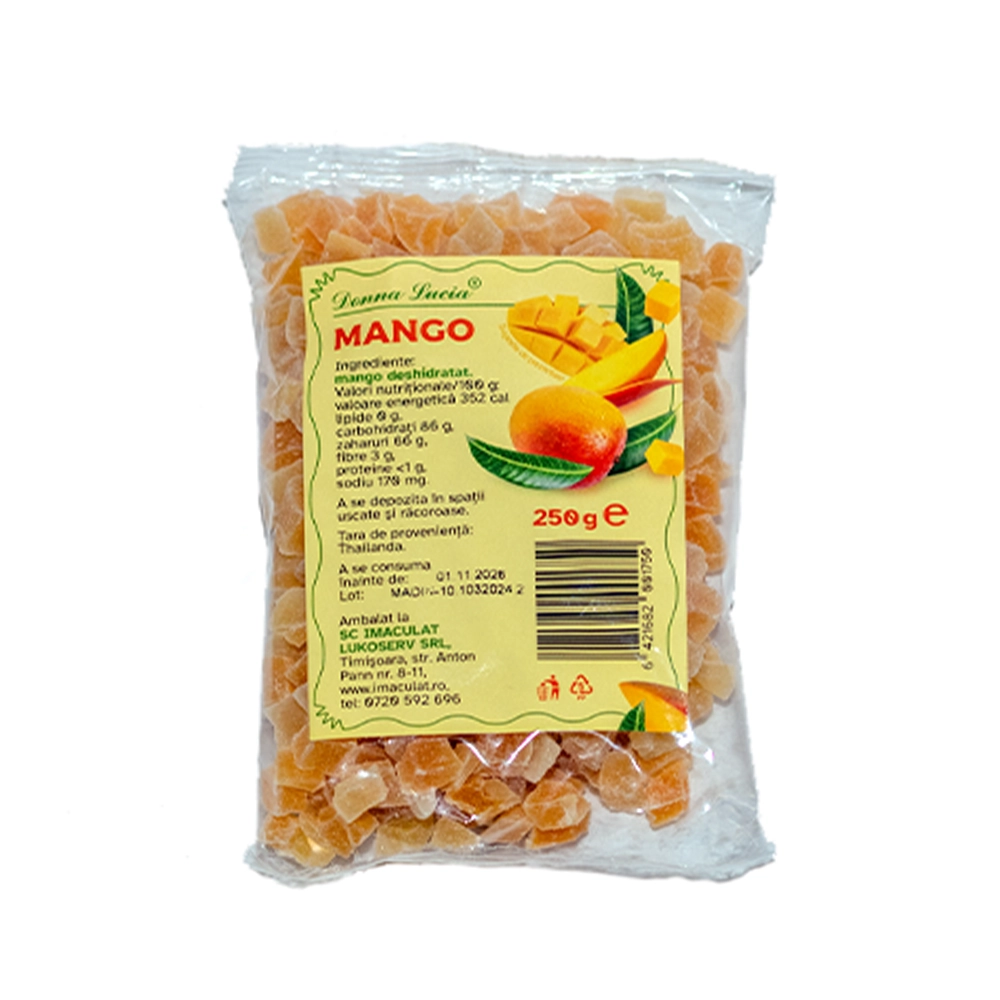 mango Mango confiat cuburi - 250g