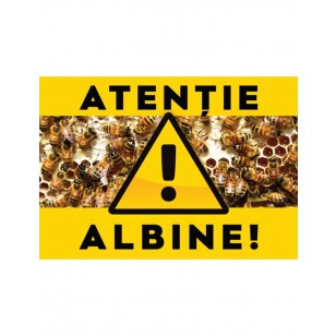 Panou avertizare albine 2 apiluk