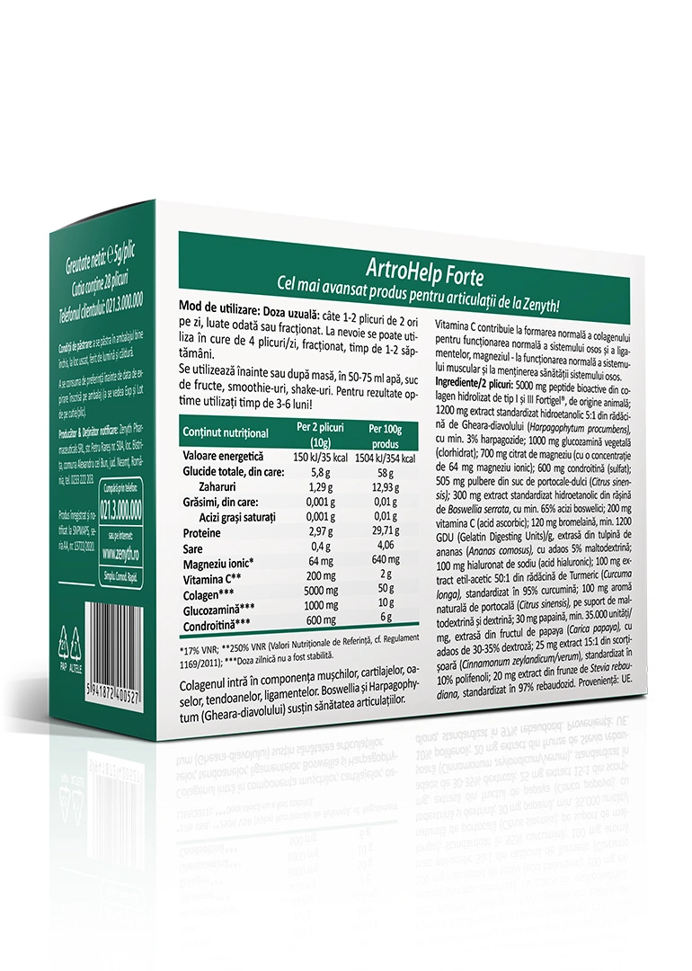 ArtroHelp Forte, 28 plicuri x 5 g