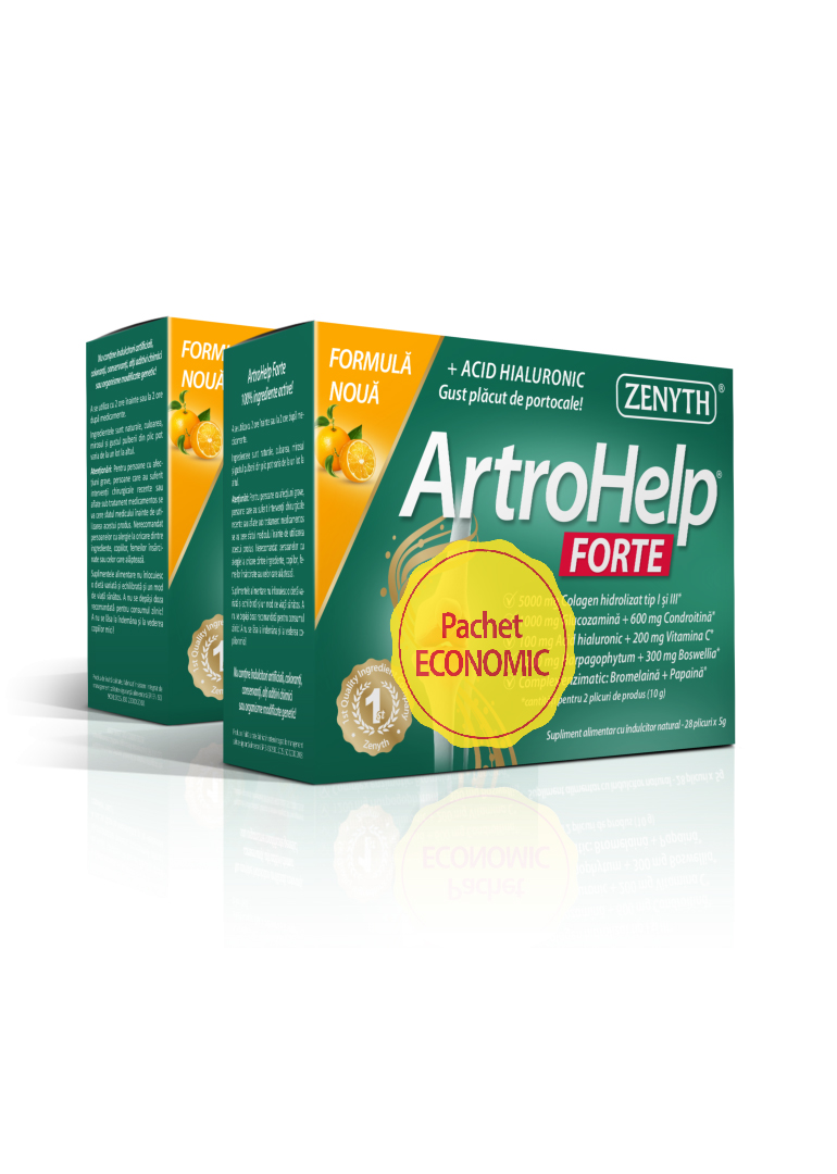Pachet ArtroHelp Forte, 42 plicuri