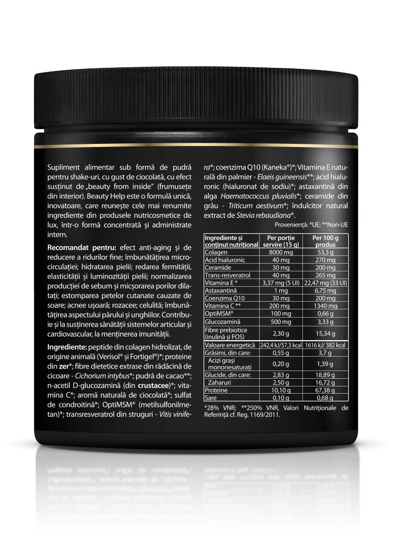 Beauty Help Chocolate, 300 g pulbere