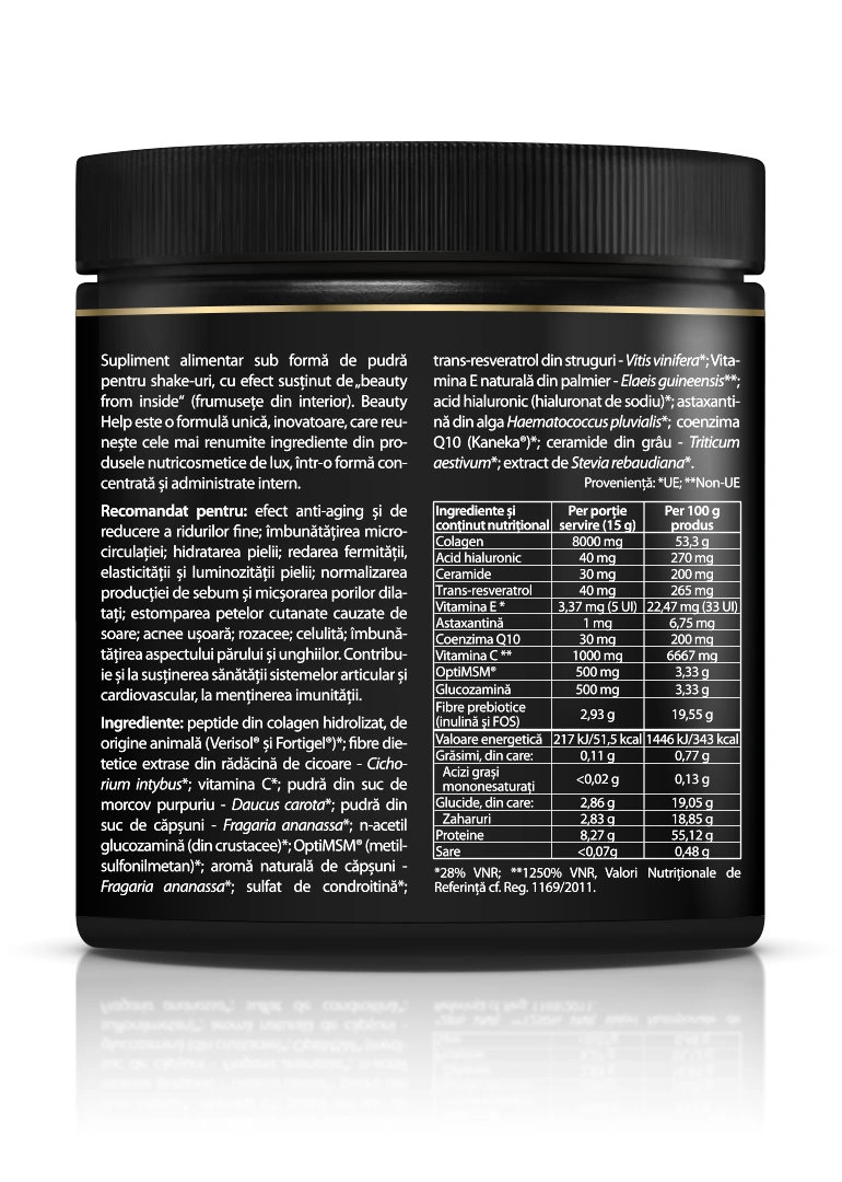 Beauty Help Strawberry, 300 g pulbere