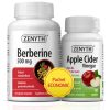 Berberine-si-Apple-Cider-Pachet-economic Pachet Berberină și Oțet din cidru de mere, 60 + 60 de capsule