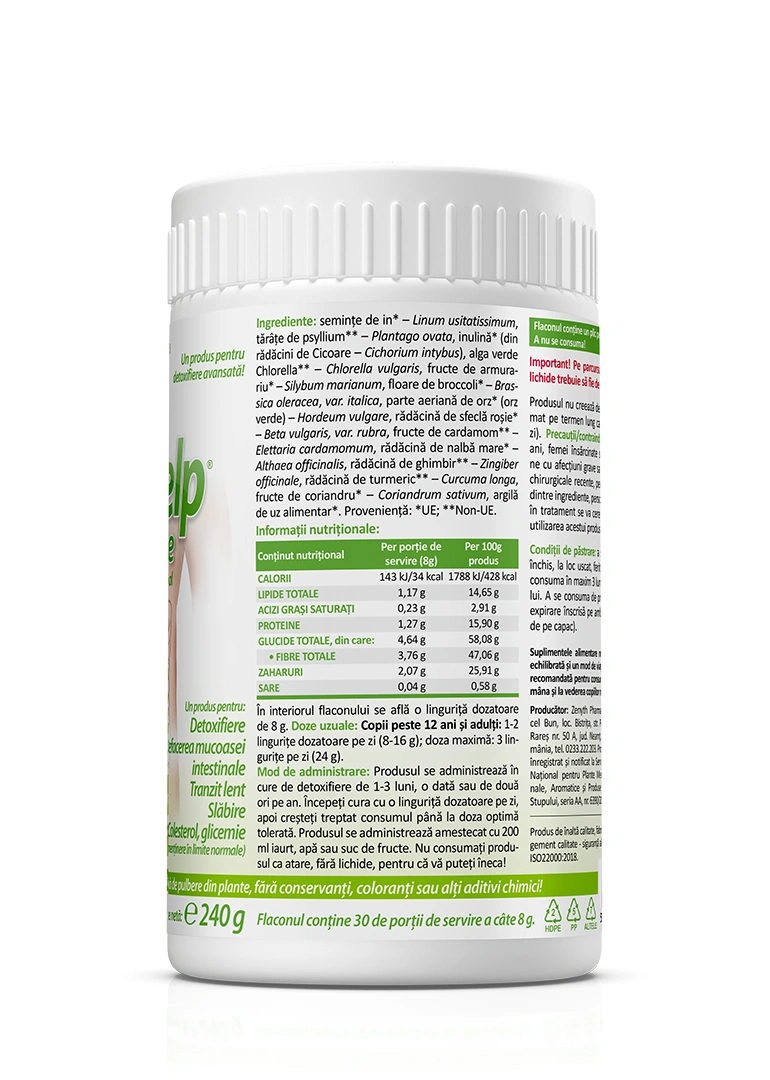 ColonHelp Detox Forte, 240 g pulbere
