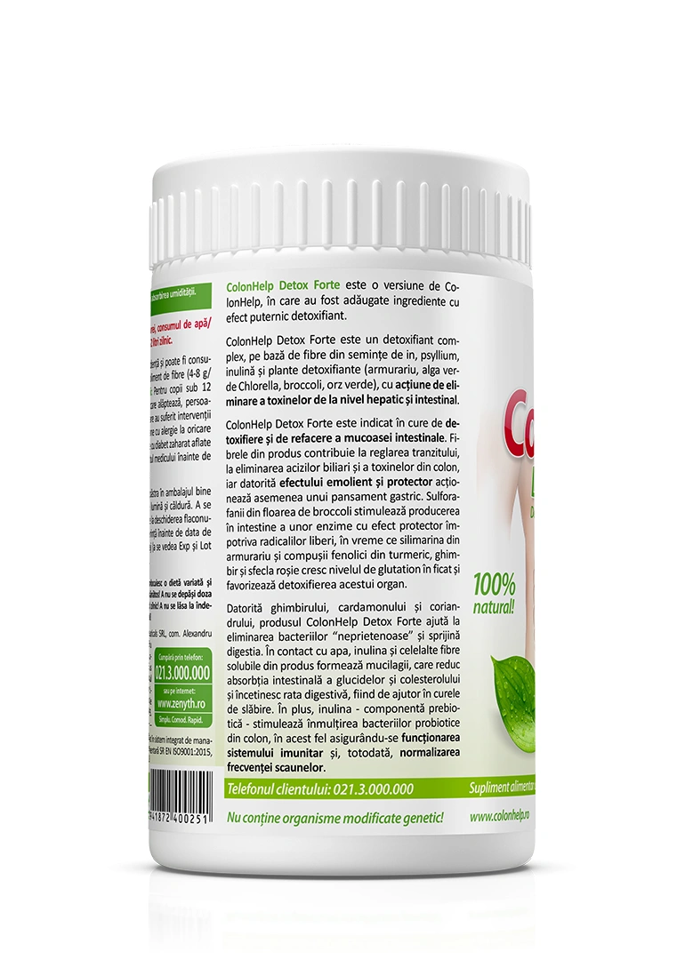ColonHelp Detox Forte, 240 g pulbere