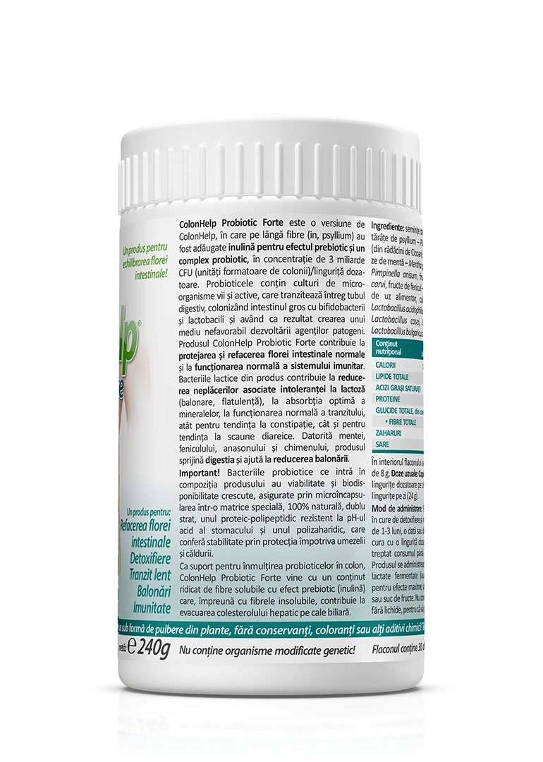 ColonHelp Probiotic Forte, 240 g pulbere