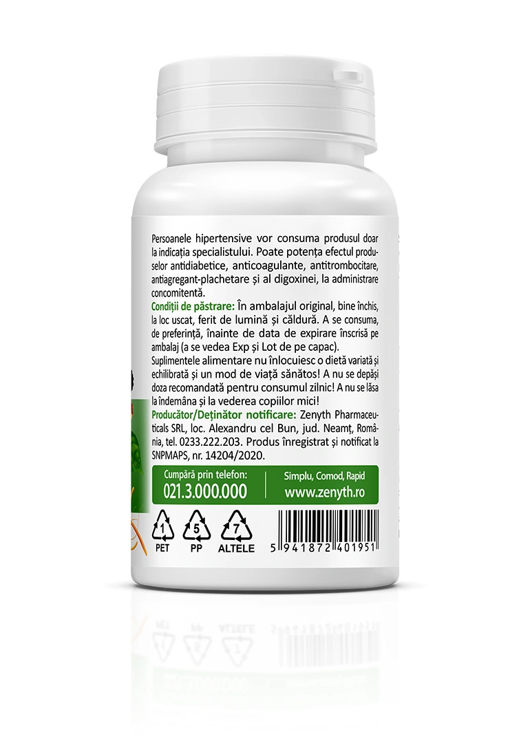 Ginseng siberian 150 mg, 30 capsule