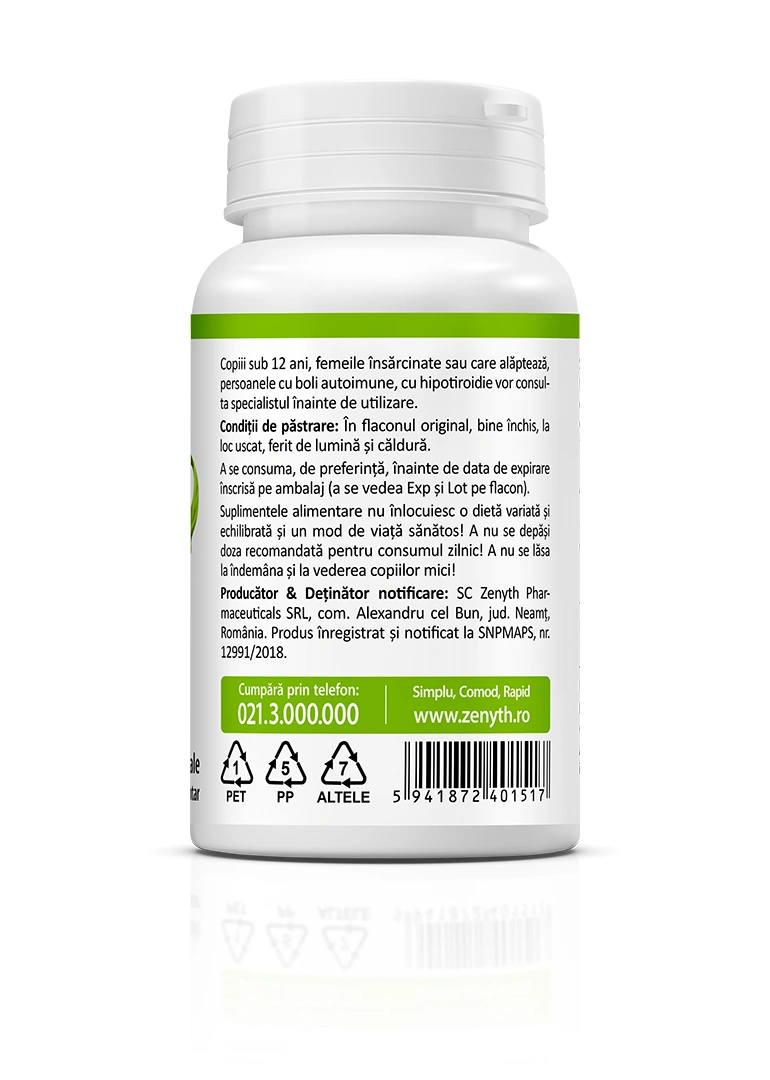 Iod natural BIO, 30 capsule