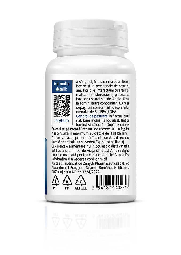 Omega 3 Marin 1000 mg, 60 capsule