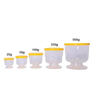 Pahar plastic cu picior, 100g