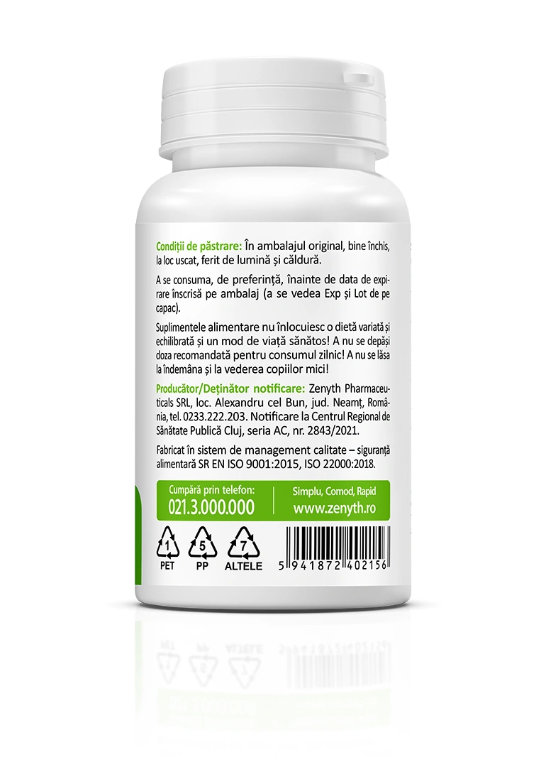 Quercetină Bromelaină Vitamina C, 30 capsule