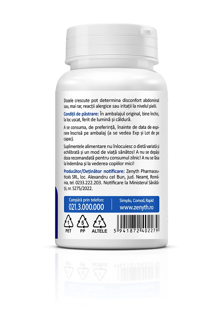 Vitamina-B1-Text-02-1 Vitamina B1 100 mg, 60 capsule