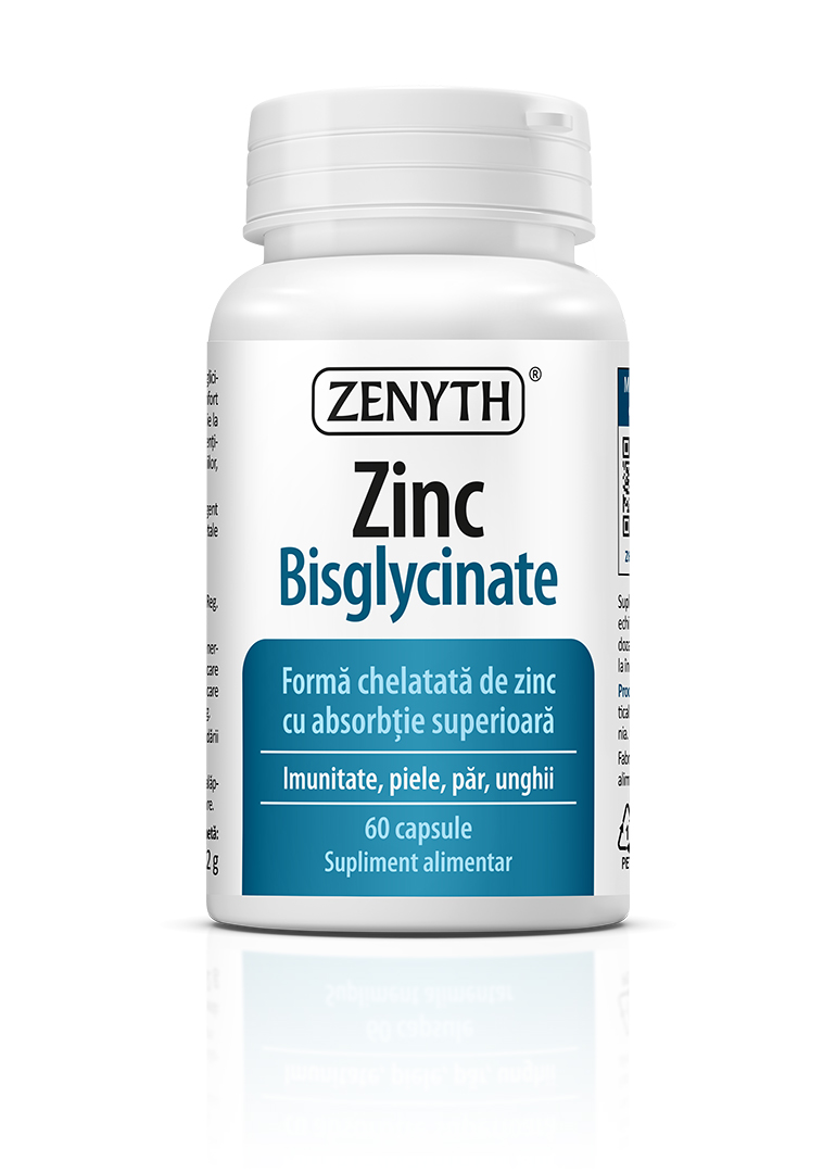 Zinc Bisglicinat, 60 capsule