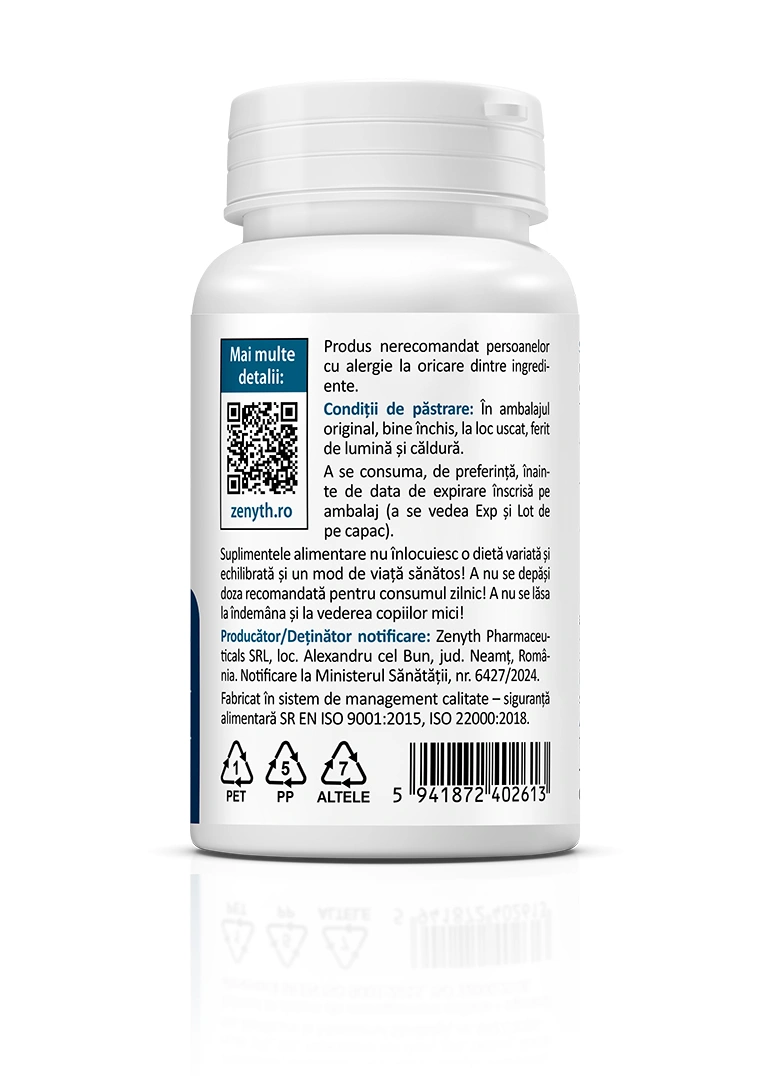 Zinc Bisglicinat, 60 capsule