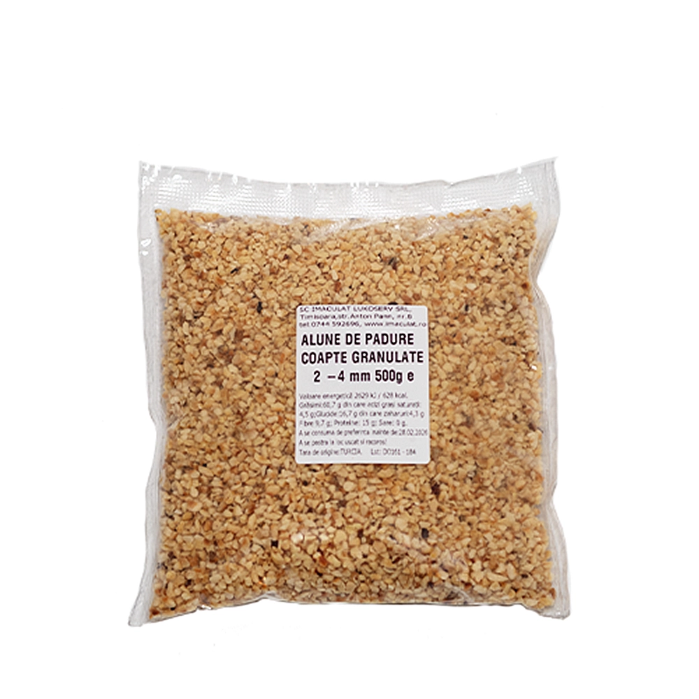 Alune de padure coapte granulate - 500g