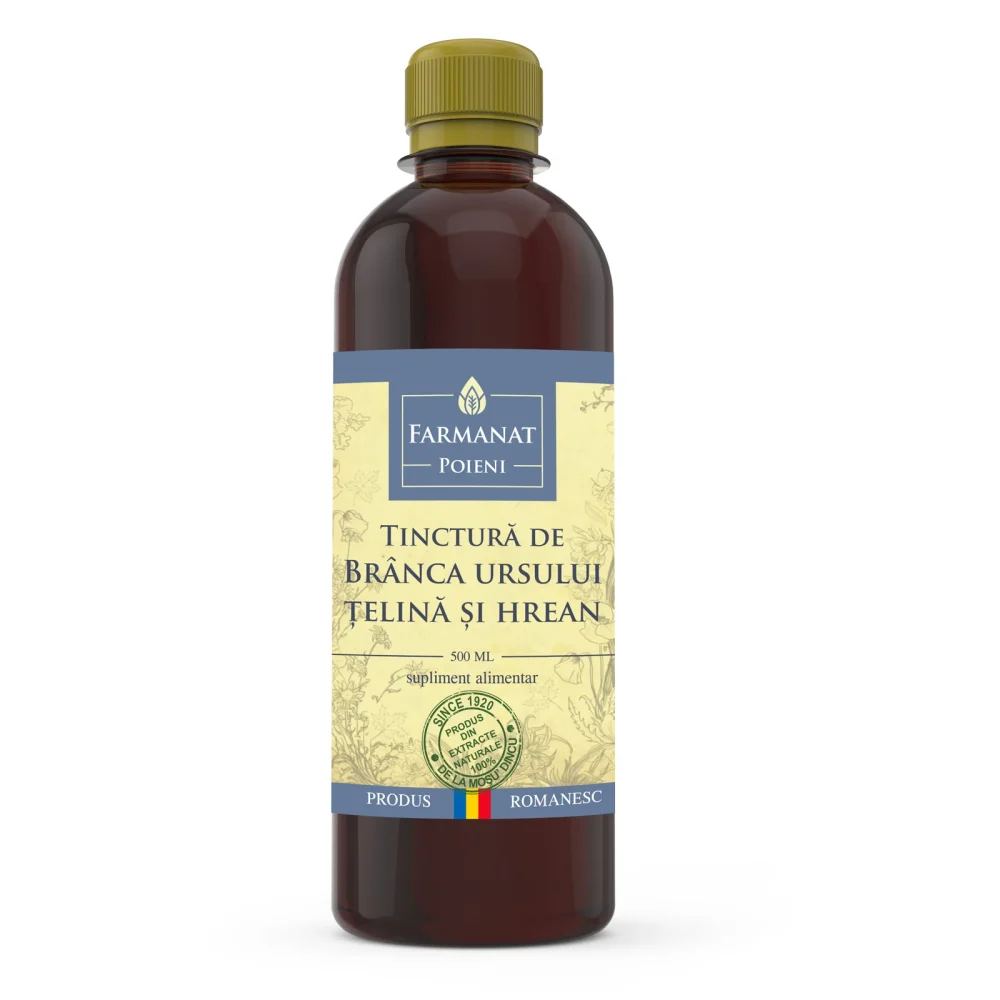 Tinctura de Branca Ursului, Telina si Hrean, 500ml