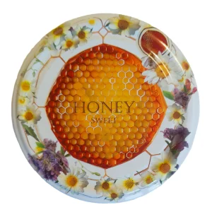 Capac 82mm - Honey cu flori, mod 3