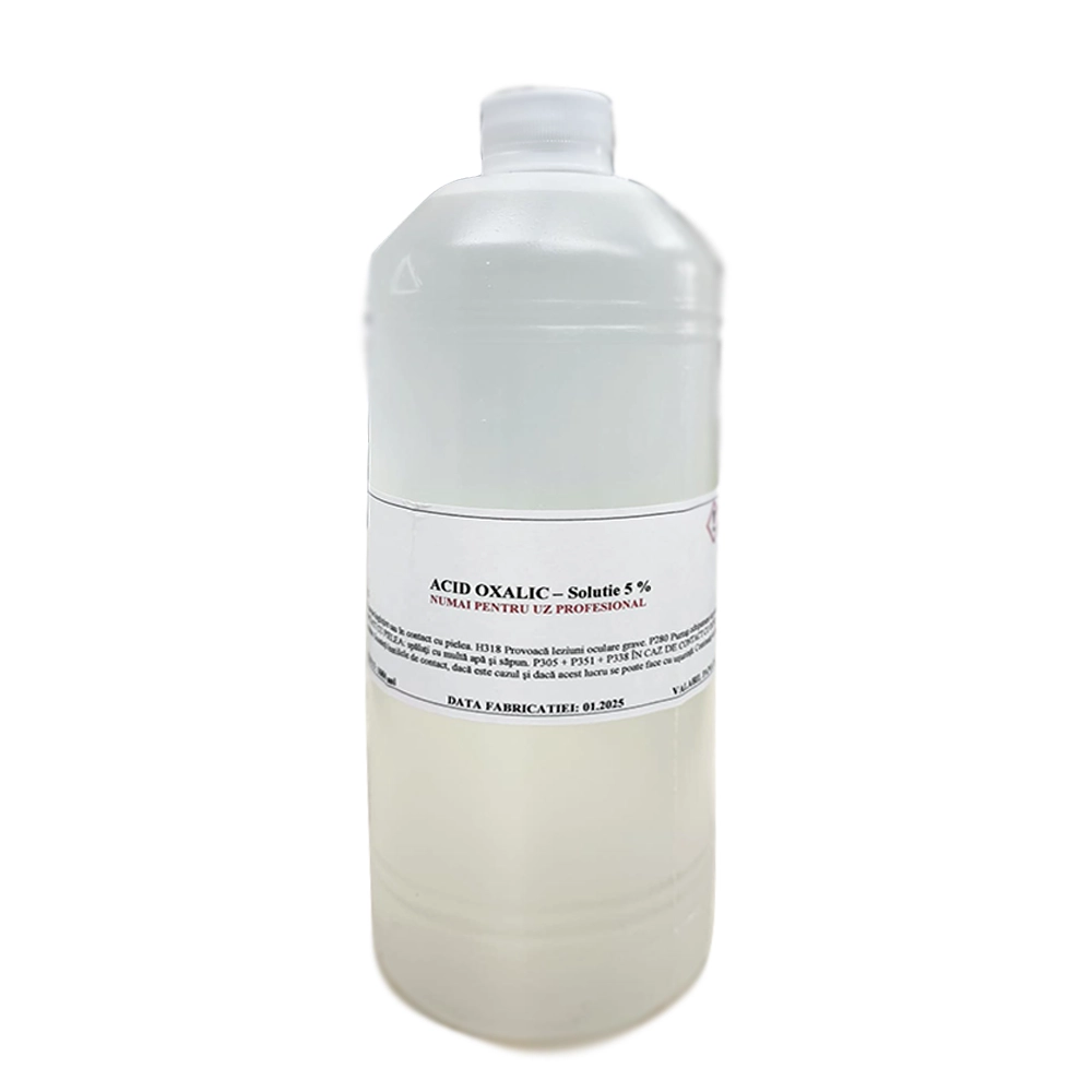 Acid oxalic solutie 5% - 1L