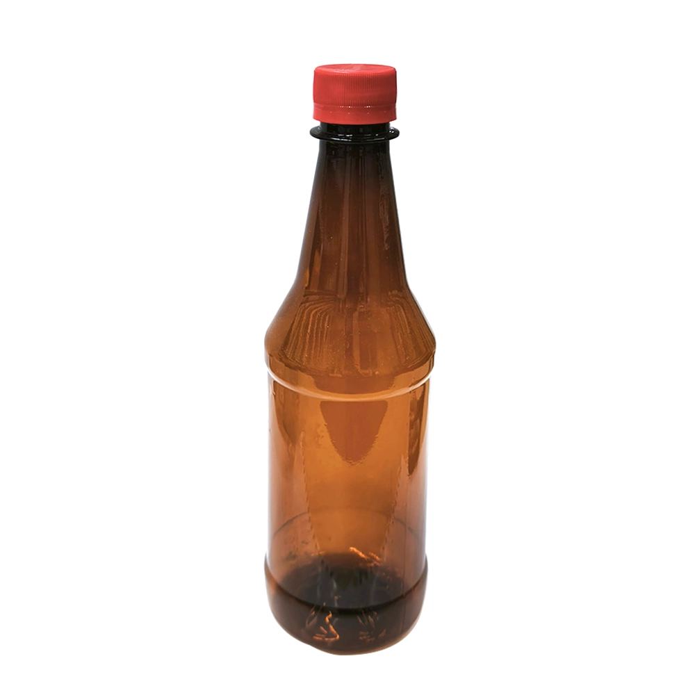 Flacon PET inalt 500ml - maro
