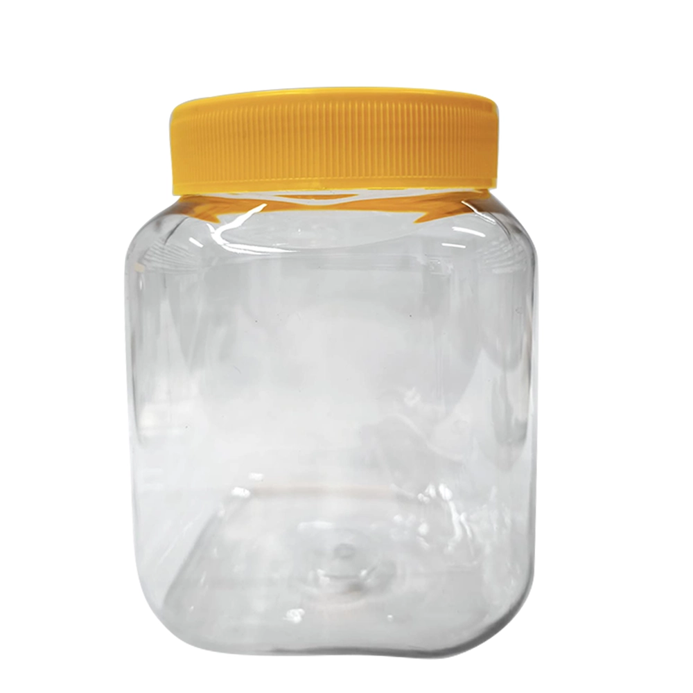 Borcan PET 1000ml - patrat