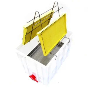 Tava plastic 40cm cu filtru inox si canea