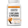 Curcumin și Piperină 500 mg, 30 capsule