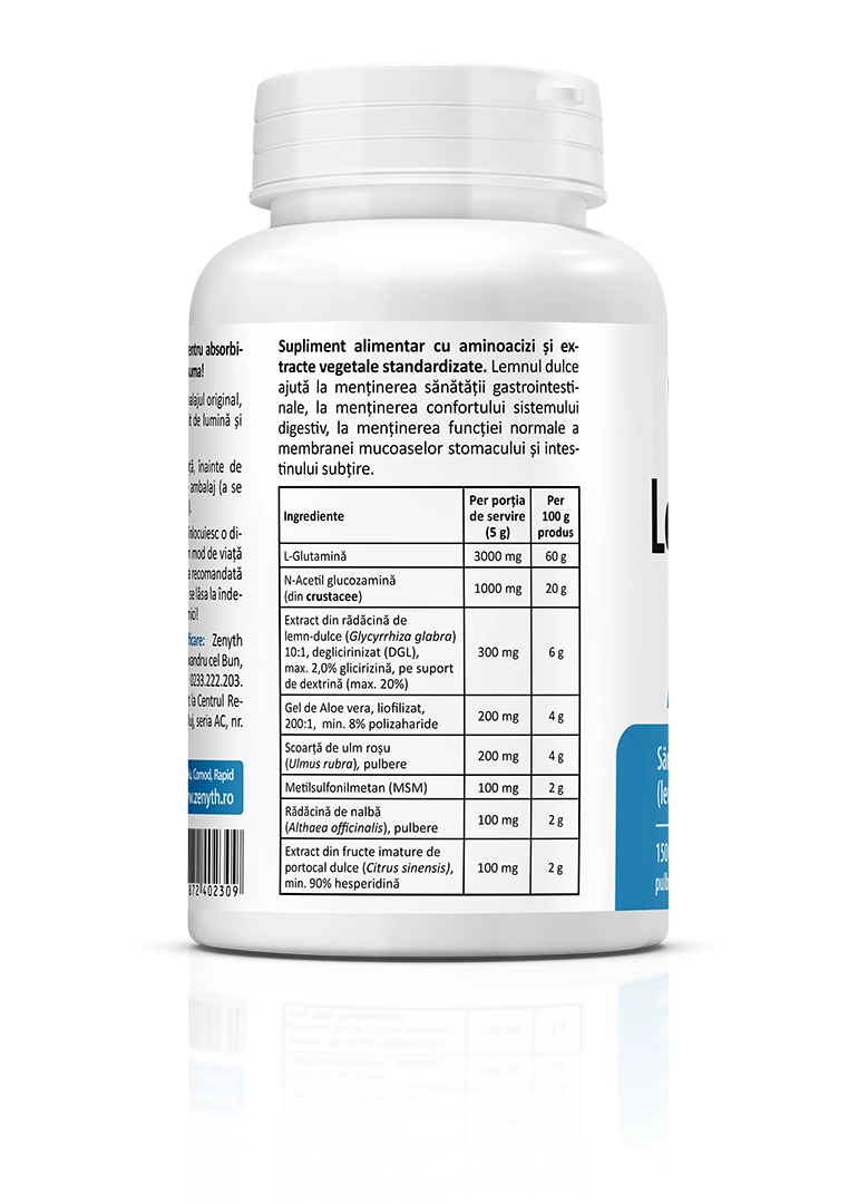 Leaky Gut Help Advanced Formula, 150 g pulbere
