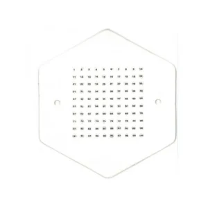Placute de opalit - ALB