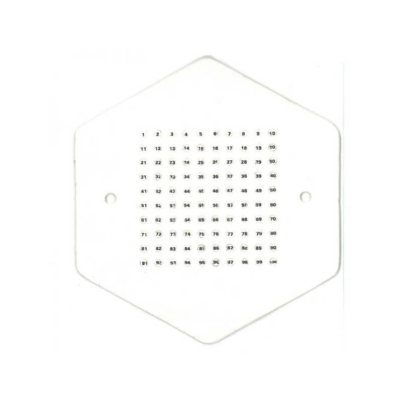 Placute de opalit - ALB
