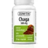Chaga 500 mg Zenyth 30 capsule - extract din ciuperca Chaga pentru imunitate, protectie antioxidanta, detoxifiere si sustinerea organismului