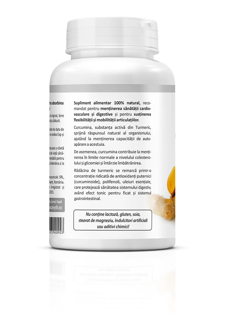 Curcumin 550 mg, 60 capsule